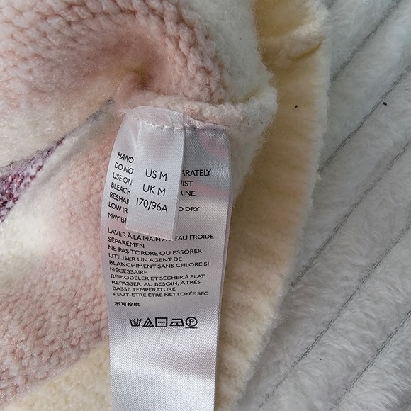 Anthropologie Elana Striped Tunic Sweater M Drop Shoulder Cozy Wool Blend Boho - Picture 9 of 11